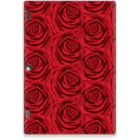 B2Ctelecom Lenovo Tab 10 | Tab 2 A10-30 Siliconen Hoesje Red Roses
