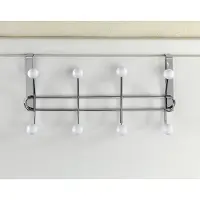 Wenko Lissa, deurkapstok met 8 haken, voor deurdikte tot 2 cm