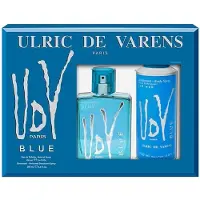 Ulric De Varens UDV Blue, voor heren, 1 stuk, eau de toilette, 100 ml, spray, 2 stuks