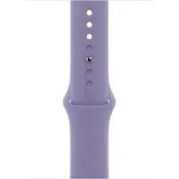 Apple Watch 42/44/45 mm Siliconen Horlogeband Sport Engelse lavendel