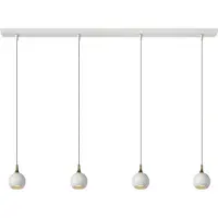 Lucide FAVORI - Hanglamp - 4xGU10 - Wit