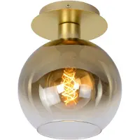 Lucide MARIUS - Plafonnière (Plafondlamp) - 1xE27 - Mat Goud / Messing