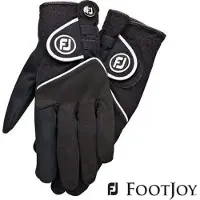 Footjoy - Raingrip- Golfhandschoenenset voor dames - Zwart - Maat Large