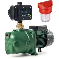DAB Jet 102 M + Control-D met aanzuigslang 7 meter en voorfilter