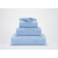 Abyss & Habidecor Washandje Super Pile Powder Blue (17 x 22 cm)