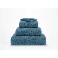 Abyss & Habidecor Washandje Super Pile Bluestone (17 x 22 cm)