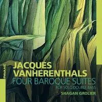 OUTHERE Shagan Grolier - Four Baroque Suites For Solo Double Bass (CD)