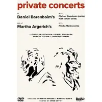 OUTHERE Daniel Barenboim, Michael Barenboim, Martha Argerich - Private Concerts (DVD)