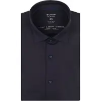 Olymp Overhemd 'Level 5 24/Seven' navy