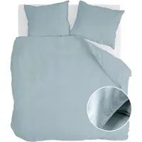 Walra Dekbedovertrek Vintage Cotton Jeans Blauw Katoen-240 x 200 / 220 cm | Lits-Jumeaux