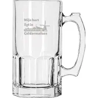 Libbey Gegraveerde Bierpul 1ltr Geldermalsen