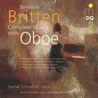 OUTHERE Gernot Schmalfuß, Mamiko Watanabe, Mannheimer Streichquartett - Britten: Complete Works With Oboe (CD)