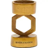 Rivièra Maison Kandelaar Goud - RM Camelot Candle Holder M