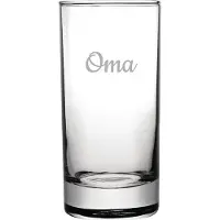 Fusion Gegraveerde longdrinkglas 28,5cl Oma
