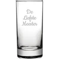 Fusion Gegraveerde longdrinkglas 28,5cl De Liefste Meester