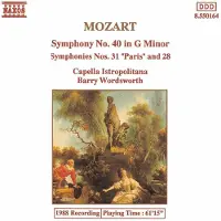 OUTHERE Capella Istropolitana, Barry Wordsworth - Mozart: Symphonies 40, 28 & 31 (CD)