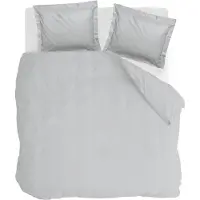 Walra dekbedovertrek forever cotton 200x220 cm licht grijs |