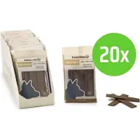 Beeztees lam en rijst strips 150 gram - hondensnack - 20 verpakkingen
