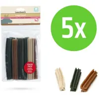 Beeztees Veggie Staaf Mix Voordeel - hondensnack - 1 x 500 gram 12 cm - 5 zakken