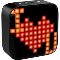 Lexibook - iParty FLASHBOOM SHOW Bluetooth-luidspreker, geluid van hoge kwaliteit, verbazingwekkende pixelanimaties, TWS-functie, ingebouwde microfoon - BTL61