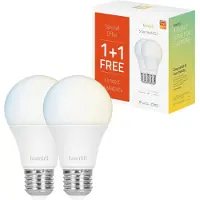 Hombli Smart Bulb E27 dimbaar wit Duo-Pack