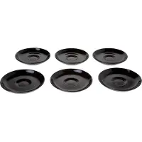 COSY&TRENDY For Professionals Barista Black Schoteltje - Ø 13 cm - Set-6