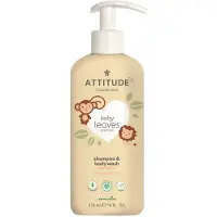 ATTITUDE Baby Leaves 2-in-1 Shampoo & Body Wash Peer & Nectar 473 ml