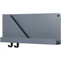 Muuto Folded Shelves Plank Blue-Grey | 51 x 22 cm