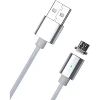 Gembird USB Micro B naar USB-A kabel met magneetconnector - USB2.0 - tot 1,5A - 1 meter