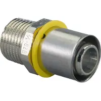 Uponor MLC-G gas pers puntstuk 3/4"x20mm