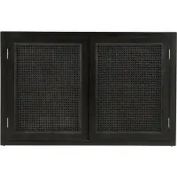 Nordal Merge kast met webbing - zwart