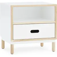 Normann Copenhagen Kabino nachtkastje wit