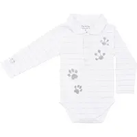 Frogs and Dogs | Polo Romper | Wit | Maat 68