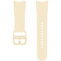 Samsung Sportarmband Sportband Beige (20 mm, Fluorelastomeer, Galaxy Watch 4 Klassiek), Horlogebandjes, Beige