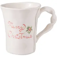 Clayre & Eef Witte Mok 13*9*11 cm / 300 ml 6CE0844