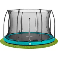 Salta Comfort Edition Ground Trampoline met Veiligheidsnet - 396 cm - Groen