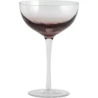 Nordal Garo cocktail glazen paars - set van 8 stuks