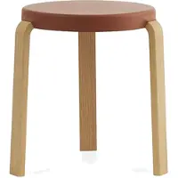 Normann Copenhagen Kruk Tap Stool Oak Caramel