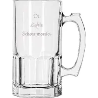 Libbey Gegraveerde Bierpul 1ltr De Liefste Schoonmoeder