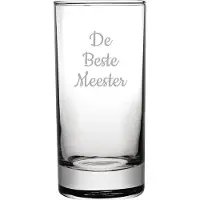 Fusion Gegraveerde longdrinkglas 28,5cl De Beste Meester