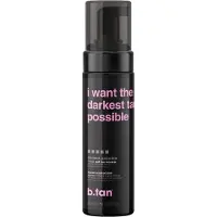 B.tan I Want The Darkest Tan Possible 1 Hour Self Tan Mousse 200 ml