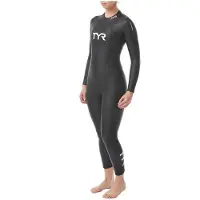 Tyr Wetsuit Vrouwen Categorie 1 Wetsuit Zwart