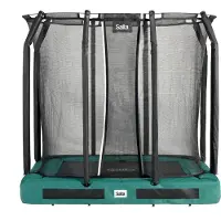 Salta Premium Ground rechthoekige Ingraaf Trampoline 153 x 214 met veiligheidsnet