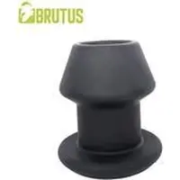Brutus De Gobbler - holle silicone anaal buttplug - large 82mm - tunnel plug