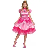 Rubies Prinses Peach NintendoDeluxe Dameskostuum