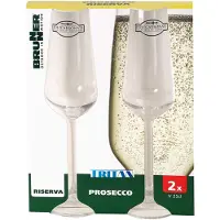 Brunner Riserva Set Prosecco glazen 2 stuks 2023 Glazen, Bekers & Mokken