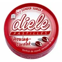 Diele 6x Pastilles Honing Suikervrij 50 Gr