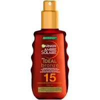 Garnier 2x Ambre Solaire Ideal Bronze Beschermende Zonneolie SPF 15 150 ml