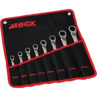 4Tecx Ratelsleutelset 8Dlg 8-19mm