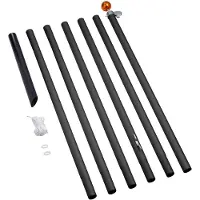 Fairybell 4 meter - 640 Led - Multicolor - Incl. Pole